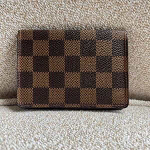 Louis Vuitton Damier Ebene Card Holder second hand